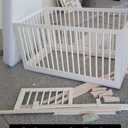 Baby crib and mattress