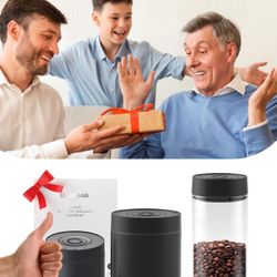 OUTPEAK Neo 2025 Kilo - Recipiente de café al vacío automático, capacidad de 1.5 litros para 17.6 onzas de granos de café, operación con un botón, rec