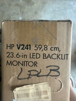 23.6 LED black monitor HPV