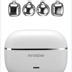 HYUNDAI C03 Clip On Wireless Headphones with 2025 Bluetooth 6.0 for Faster, Stable Connection