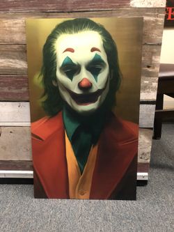 The joker wall art