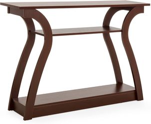 3 - Shelf Decorative Console Accent Table, 47" (L)