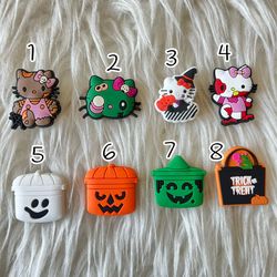 Halloween Hello Kitty Croc Charms
