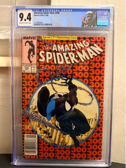 Amazing Spider-Man #300 CGC 9.4 — NEWSSTAND Edition — 1st Full Venom!