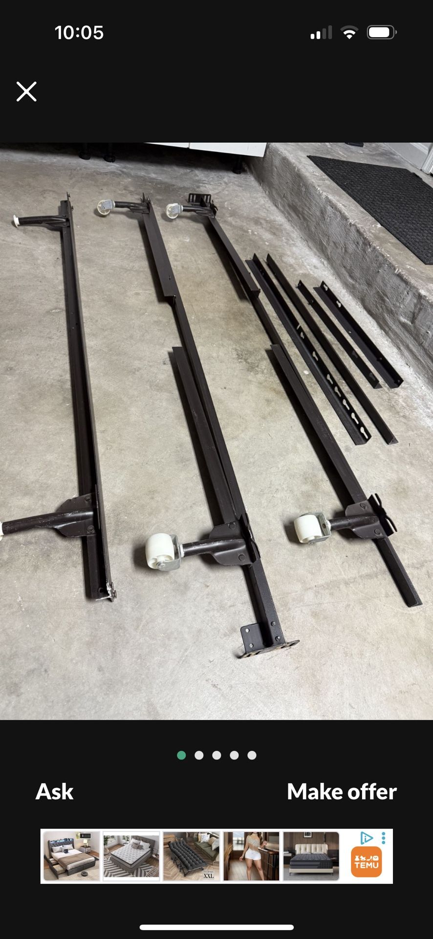 Queen Metal Bed Frame