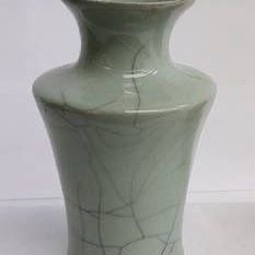 Vintage Chinese Song Style Celadon Vase 