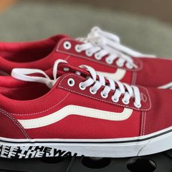 Vans Red Shoes