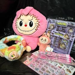 Labubu Backpack plus Accessories