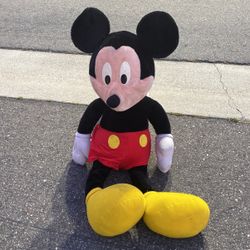 Large Used Mickey Mouse Plush