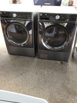 Set washer and dryer gas