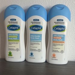 cetaphile body wash $6 each 