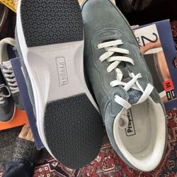 Proper new leather shoes. Size 10. Sells over $60