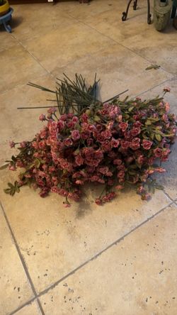 Boquet of fake flowers