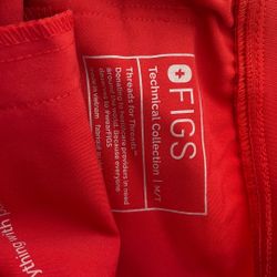 FIGS Scrubs- Red …