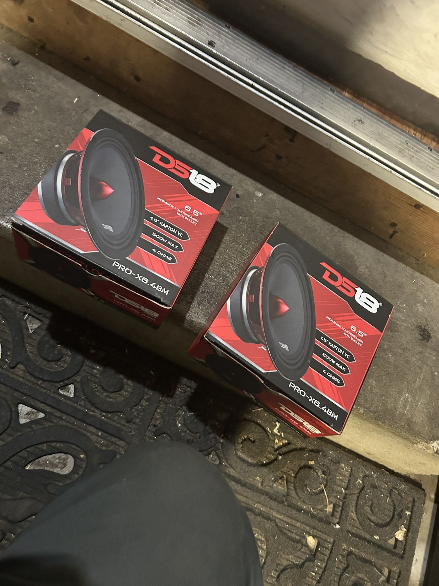 Car Speakers, Truck Speakers, DS18 6.5” 