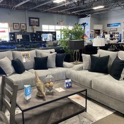 grey sofa loveseat ☑️🩶 $2,599