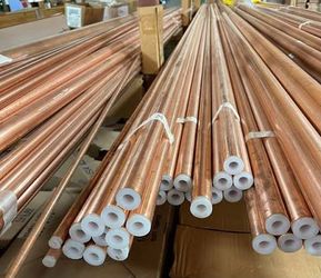 1-1/4 Type K and Type L Copper Pipe