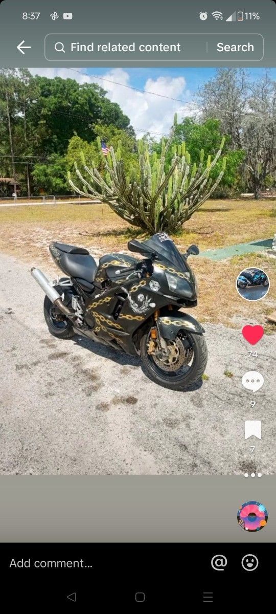 Kawasaki Ninja ZX12R 