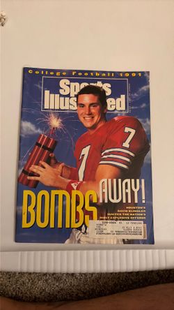 1991 Sports Illustrated David Klingler Houston Cougars College Football Preview Magazine