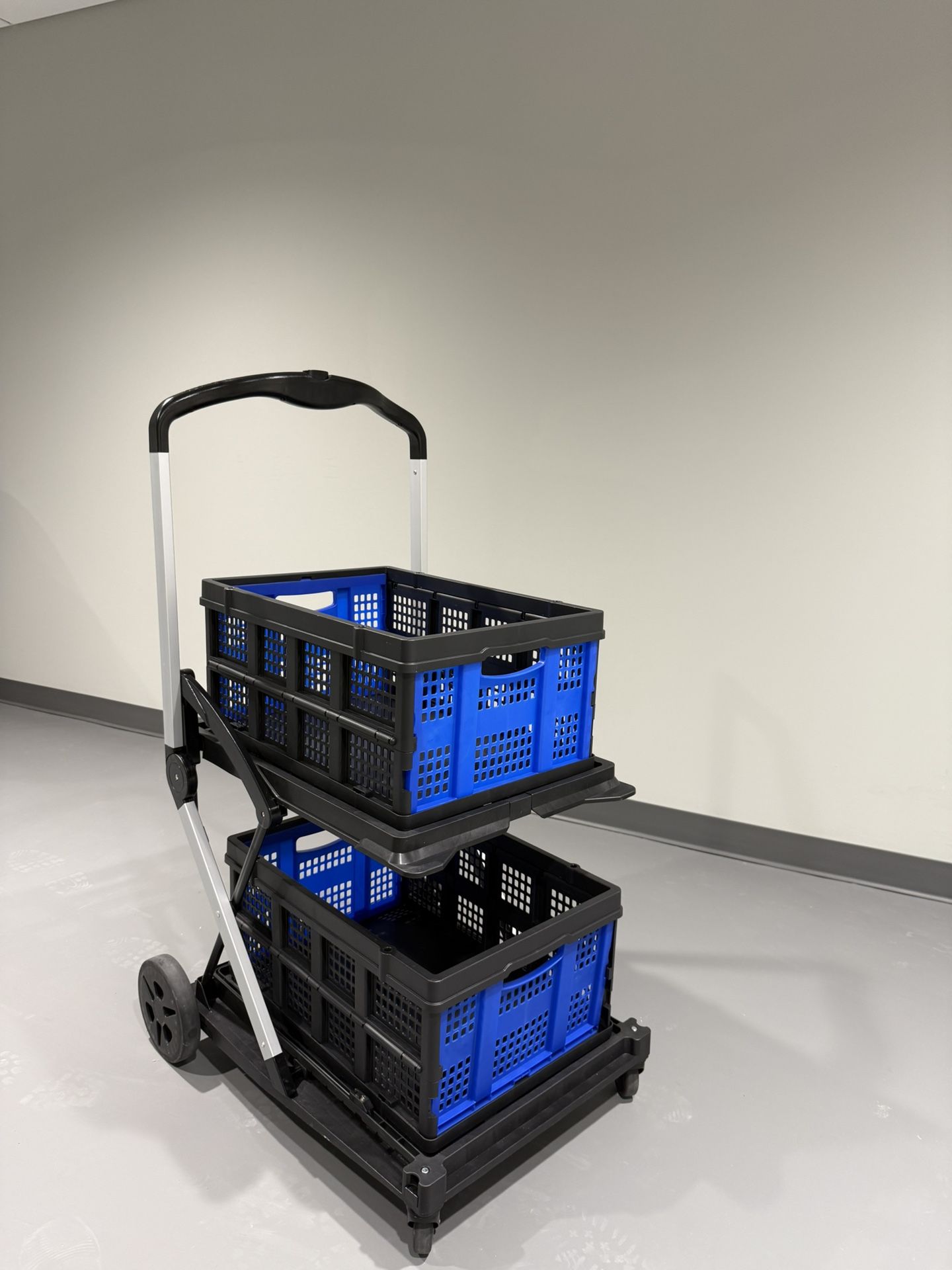 Folding Shopping Cart with Wheels