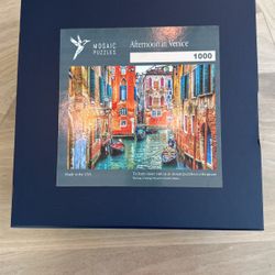 Mosaic Wood Jigsaw Puzzle - Afternoon In Venice