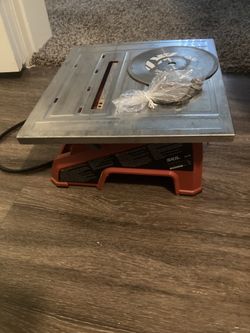 💥 Tile Saw – Works Great, Free Blade Included – $50
