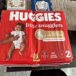 Huggies little snugglers Size 2