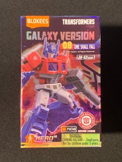 Transformers Blokees Galaxy Version 08 One Shall Fall