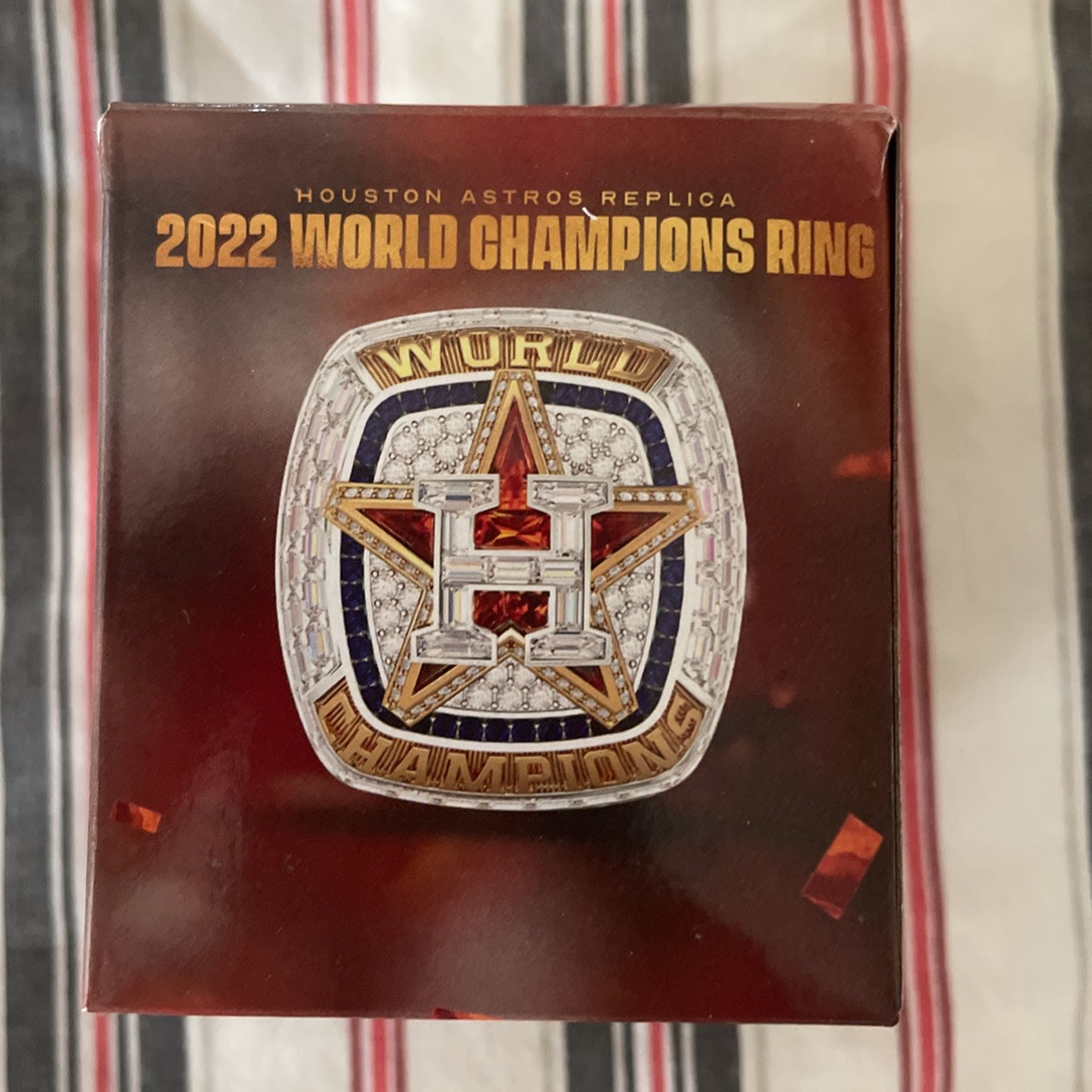 2022 Houston Astros Championship Replica Ring