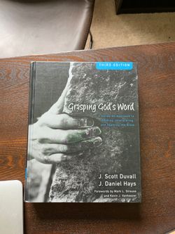 Grasping God’s word