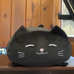 Y665-New TAKASHOJI black kitty cushion