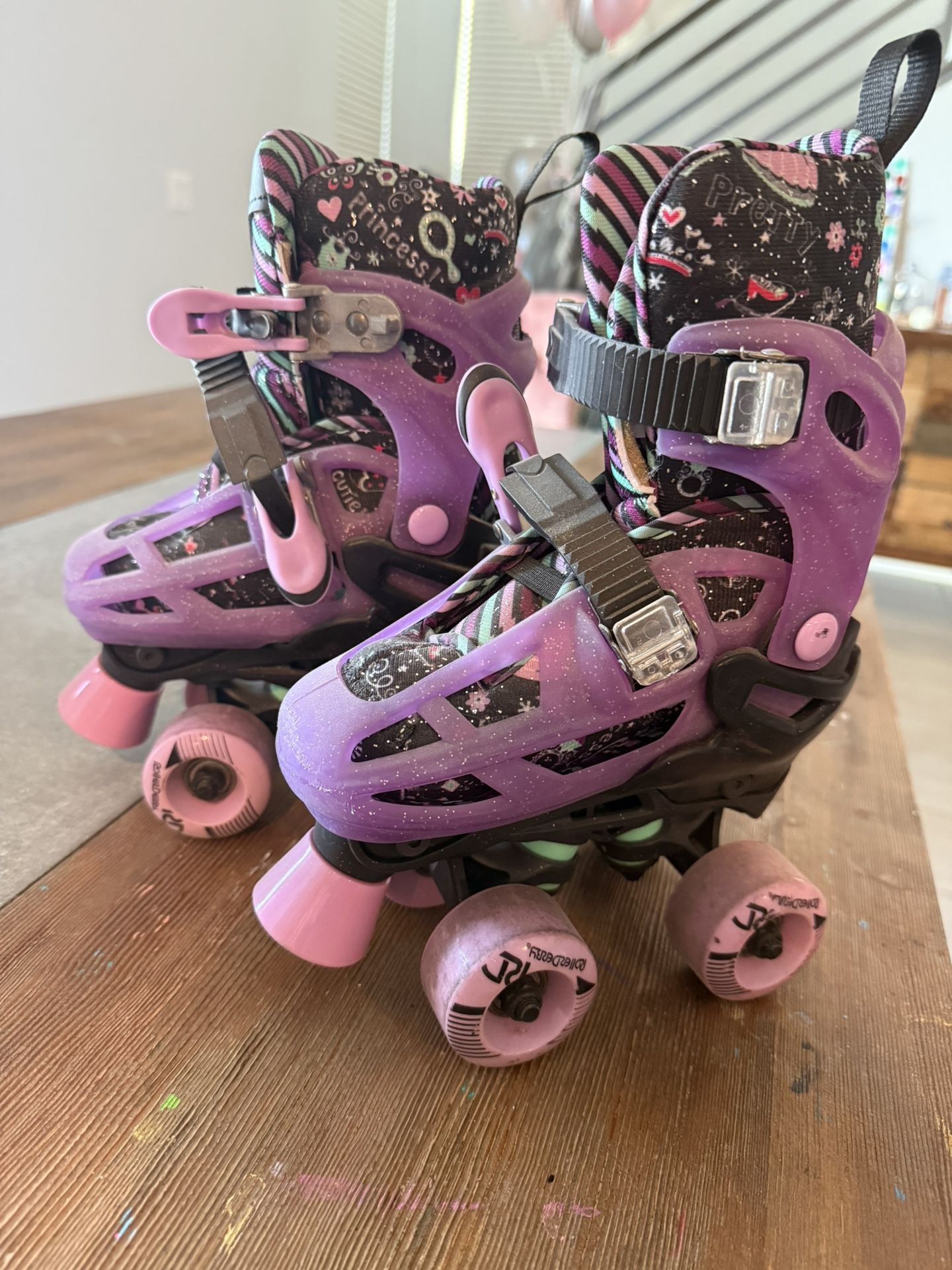 Size 12-2 Kids Roller Skates