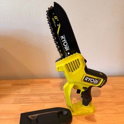 Ryobi 18v HP Brushless Pruning Mini Chainsaw (Tool Only)