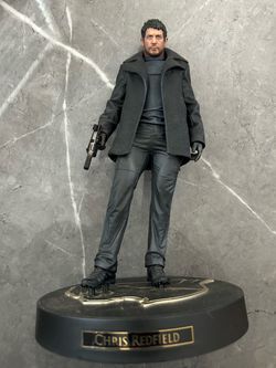 Official Chris Redfield collector's edition statue from Resident Evil Village