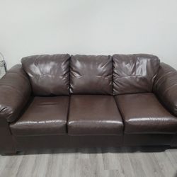 Leather Sofa Loveseat 