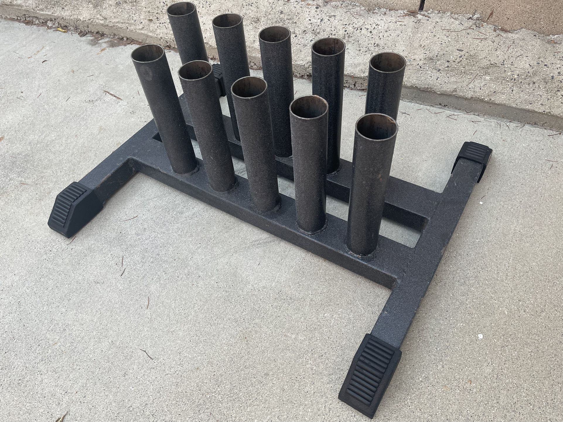 Barbell stands holds 10 barbells Heavy duty 30" X 26"