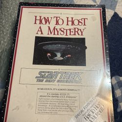 Next Generation, Star Trek, How To Host A Mystery