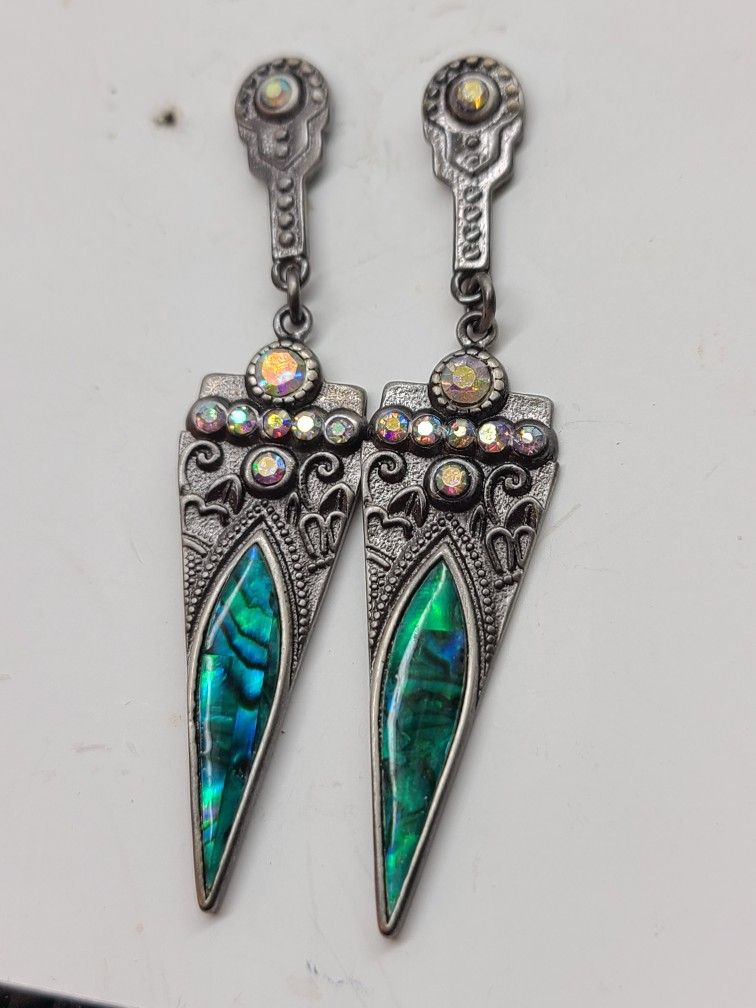 ART DECO INSPIRED RARE ABALONE 