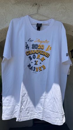 BXR BORN RAISED NEW ERA 2020 CHAMPIONSHIP SHIRT SZ 2XL COLLAB LOS ANGELES DODGERS LAKERS  SUPREME UNDFTD STUSSY NIKE SB