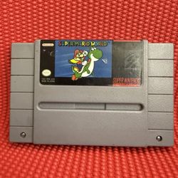 Super Mario World Game For Super Nintendo 