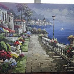 Large Coastal Wall Art – 48” x 72”