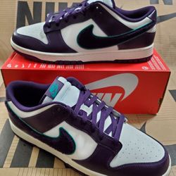 Nike Dunk Low Retro 'Chenille Swoosh Sail Grand Purple' for Sale