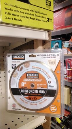 RIDGID 8" DIAMOND TILE BLADE