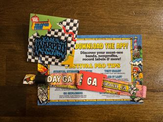 Warped Tour GA 2-day wristband