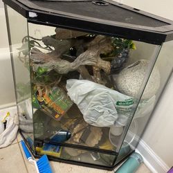 Large diamond Terrarium tank