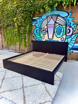IKEA King Size Malm Black Bed Frame(Delivery Available)