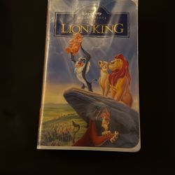 The Lion King Vhs