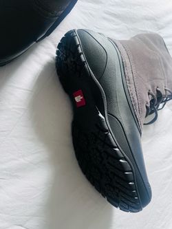 The North Face Gray Suede Lace-Up Boot