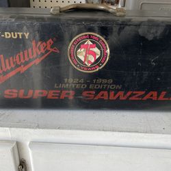 Milwaukee super sawzale 75 th anniversary $75