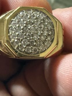 1 Carat Diamond Men’s Ring